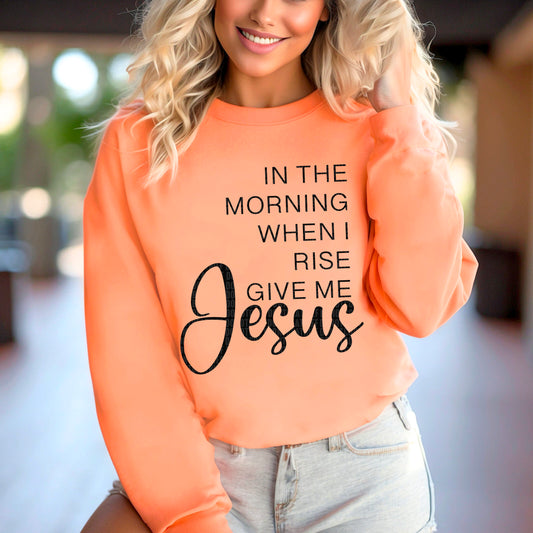 Give me Jesus(Black)-DTF