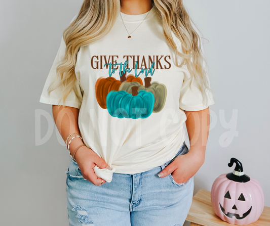 Give thanks to the lord-DTF