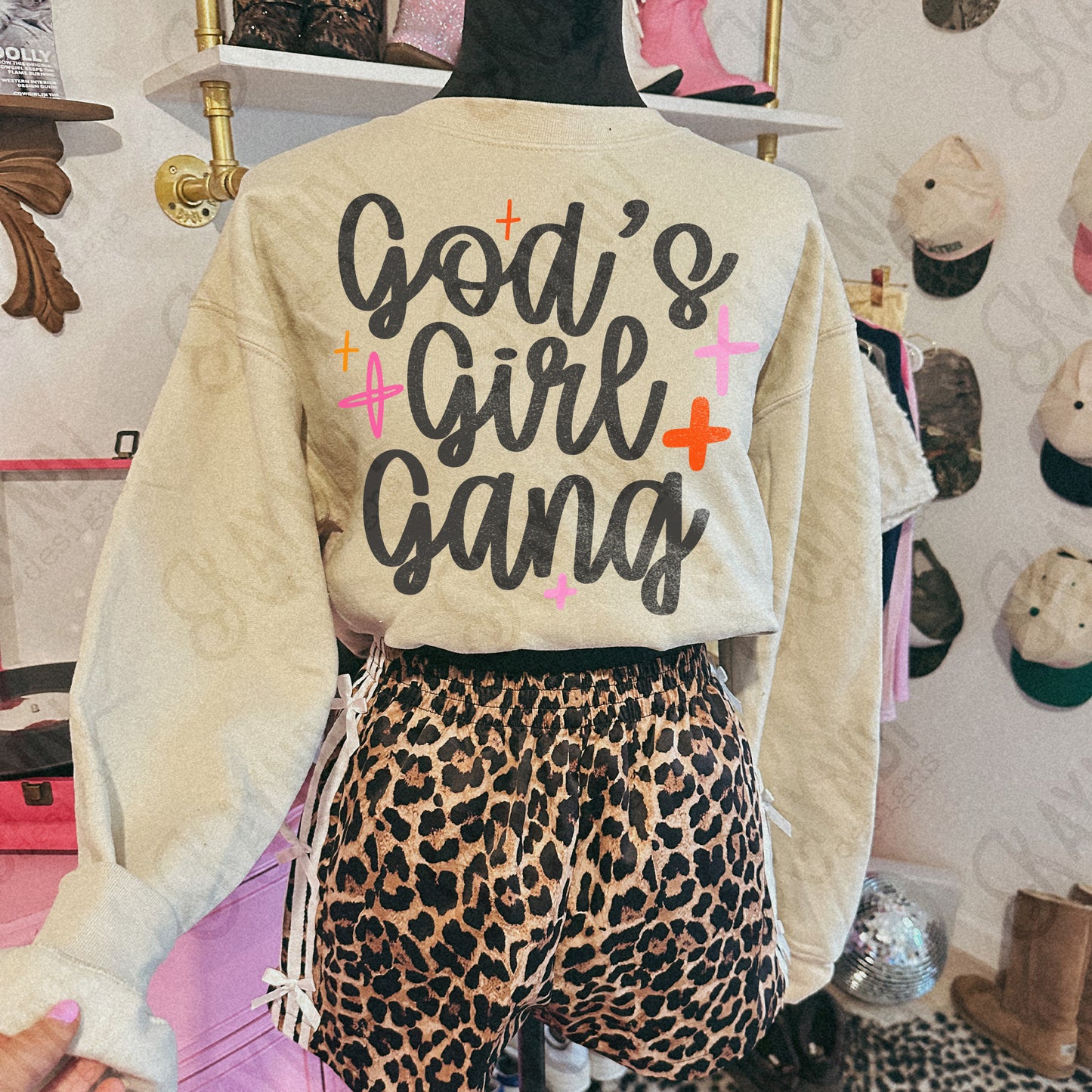 God's Girl Gang colorful -DTF&UV