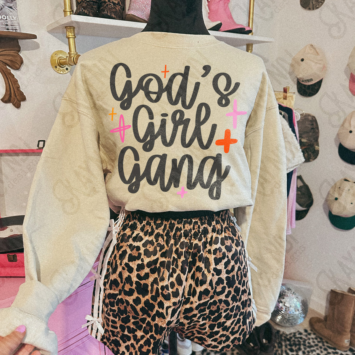 God's Girl Gang colorful -DTF&UV