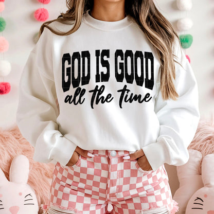 God is good (black) -DTF&UV
