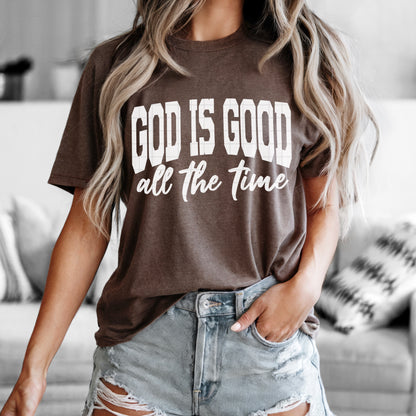 God is good (White) -DTF&UV