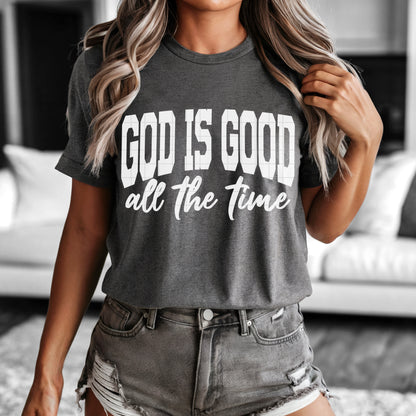 God is good (White) -DTF&UV