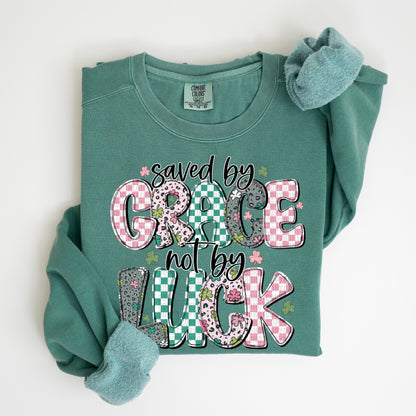 Grace Not Luck-DTF