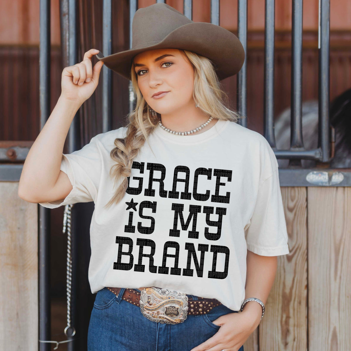 Grace is my brand(Font Color/Dropdown)-DTF&UV