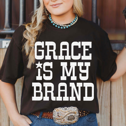 Grace is my brand(Font Color/Dropdown)-DTF&UV