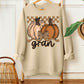 Fall Checkered Glitter Pumpkin Collection (dropdown)-DTF&UV