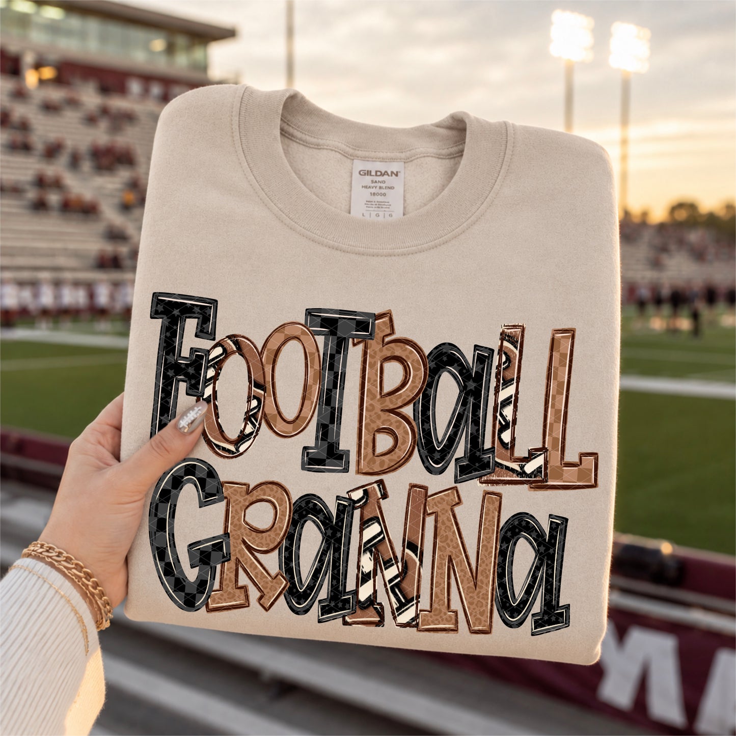 Football Doodle Ganna -DTF&UV