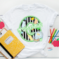LETTER MASCOT GREEN (dropdown)-DTF&UV