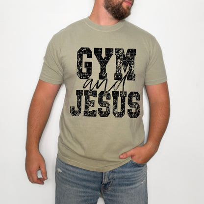 Gym and Jesus-DTF&UV
