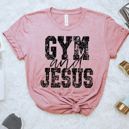 Gym and Jesus-DTF&UV