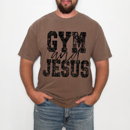Gym and Jesus-DTF&UV