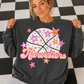 Basketball Pink Orange Stars Mascot (Dropdown)- DTF&UV