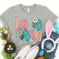 HE IS RISEN Flower as I's -DTF