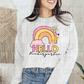 Hello Kindergarten Rainbow cloud-DTF