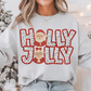 HOLLY JOLLY CLAUS-DTF&UV