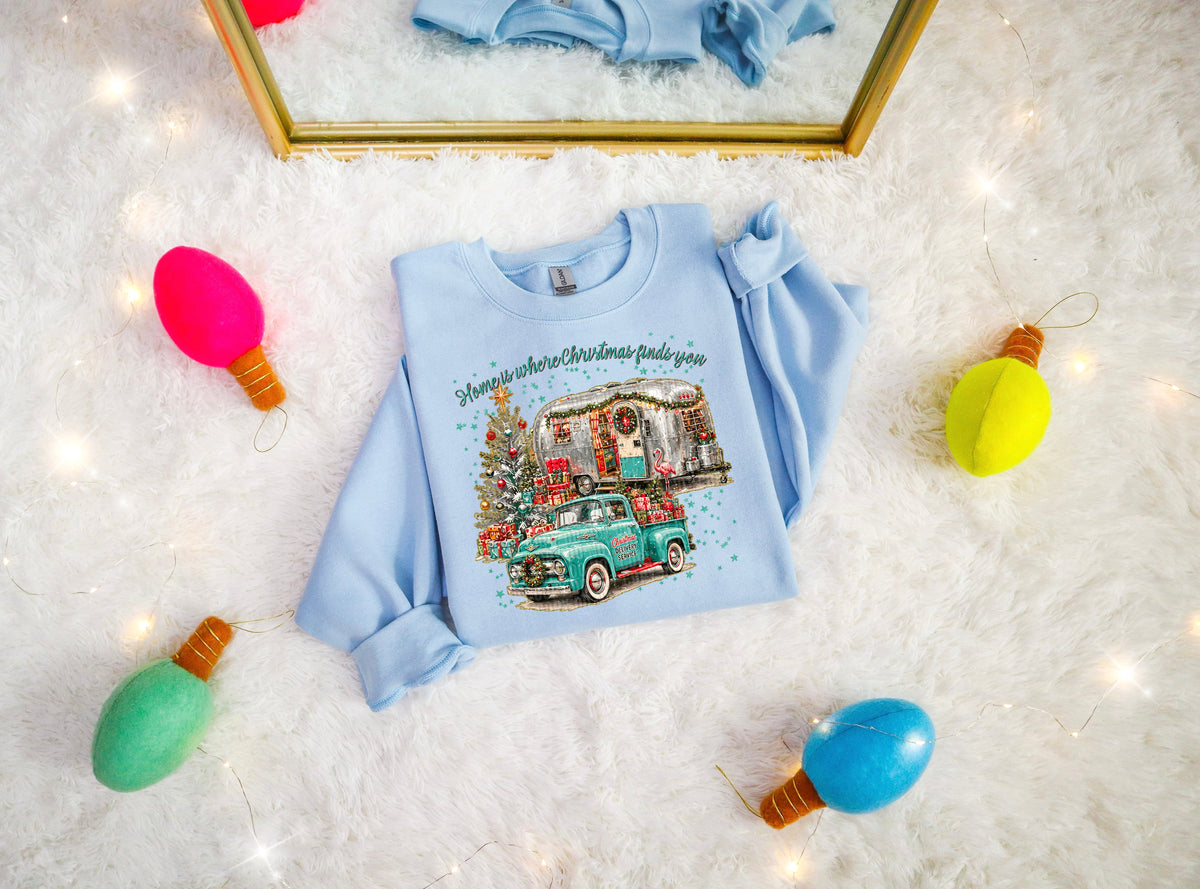 HOME IS WHERE CHRISTMAS FINDS YOU -DTF