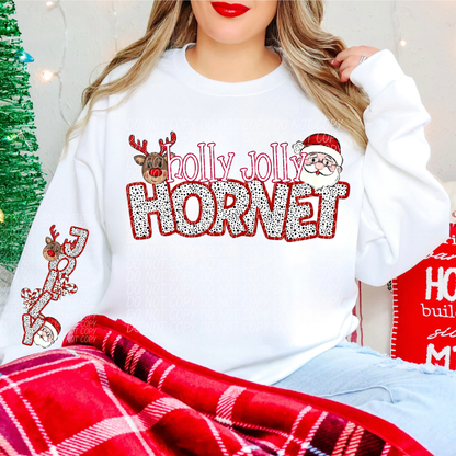 Holly Jolly Mascot Comes with Sleeve (DROPDOWN)-DTF&UV