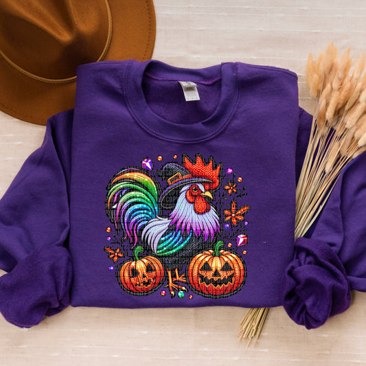 Halloween Rooster-DTF