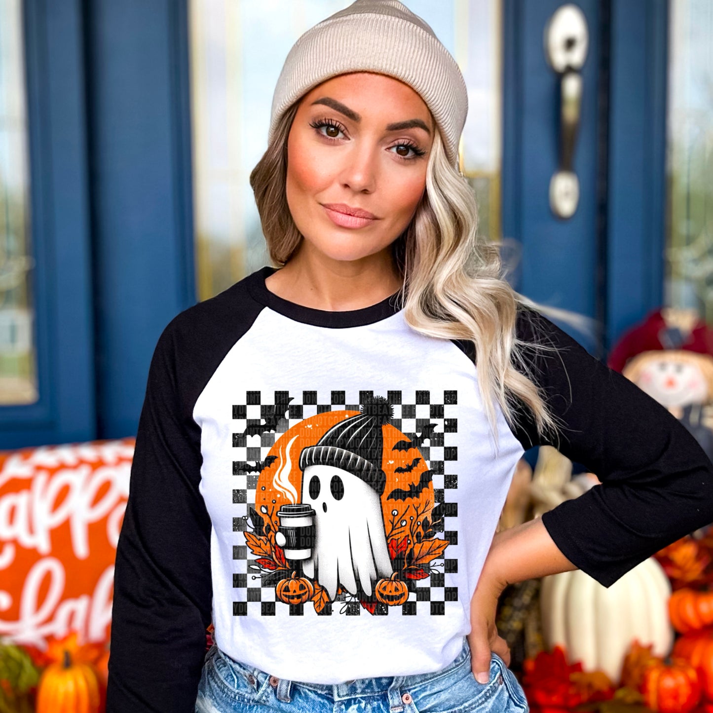 Halloween Ghost coffee-DTF