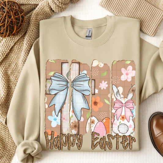 Happy Easter brushstroke-DTF&UV