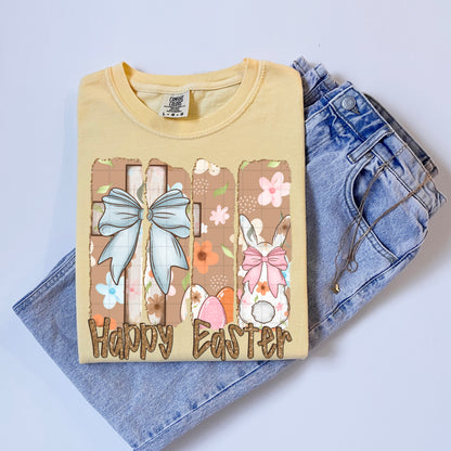 Happy Easter brushstroke-DTF&UV