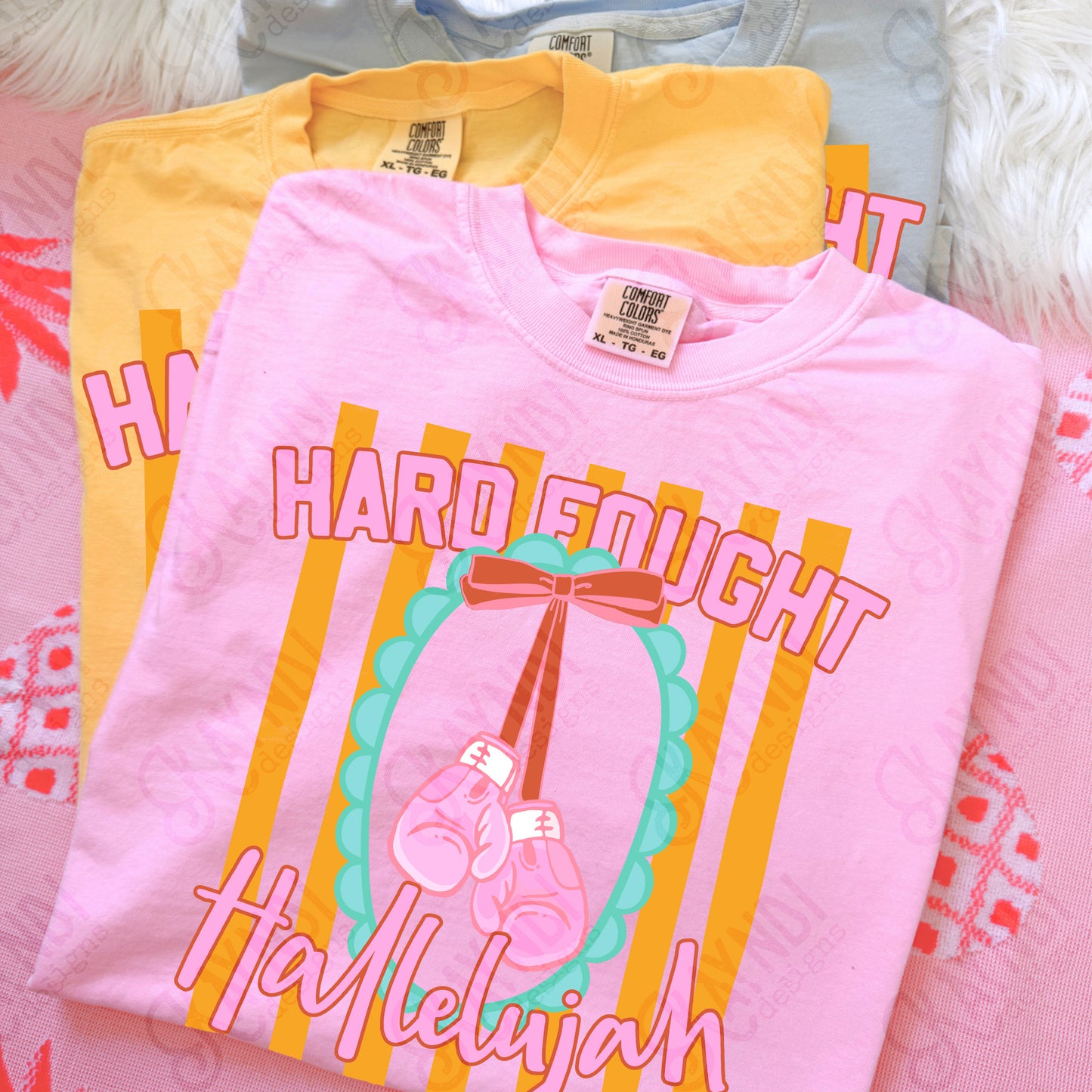 Hard Fought Hallelujah- DTF&UV