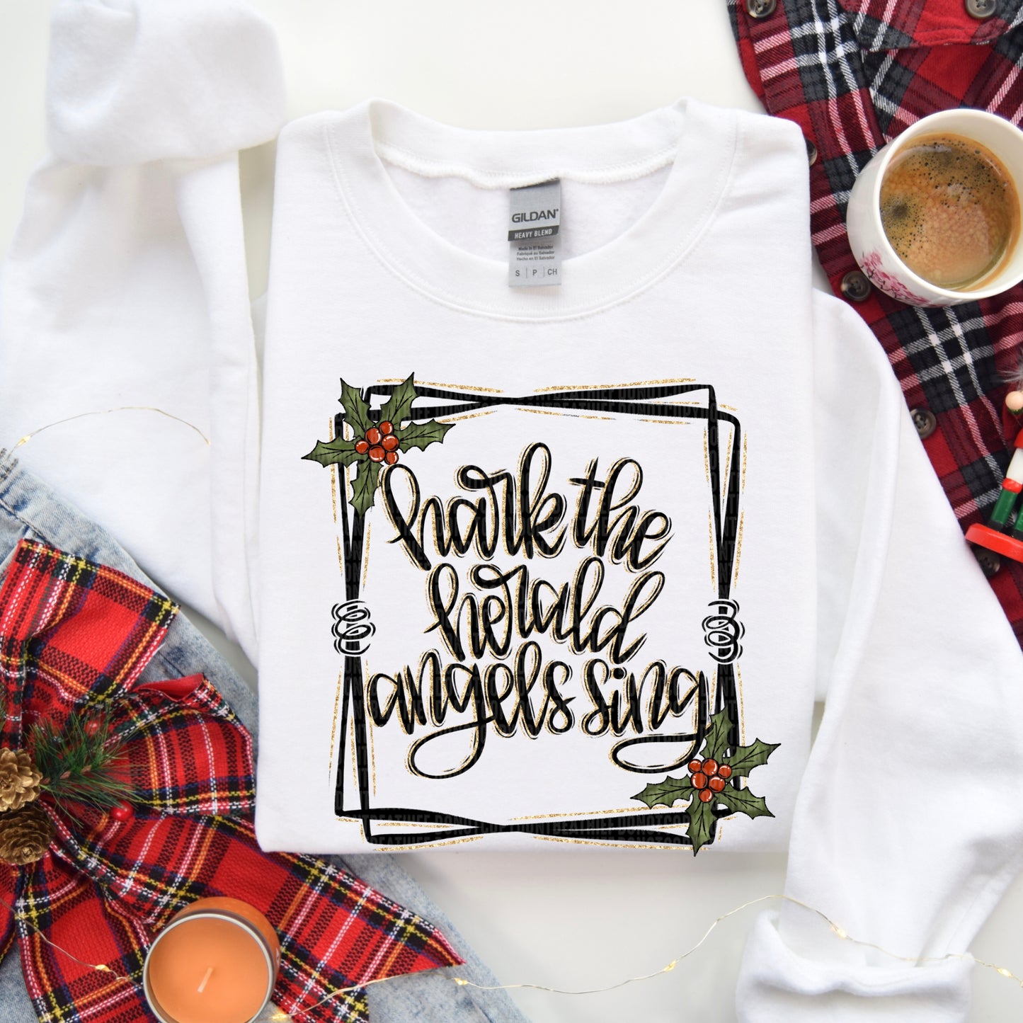 Hark the angels-DTF&UV