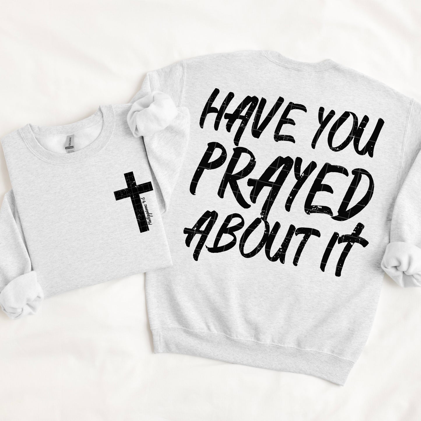 Have you Prayed(Includes pocket and Back)-DTF&UV