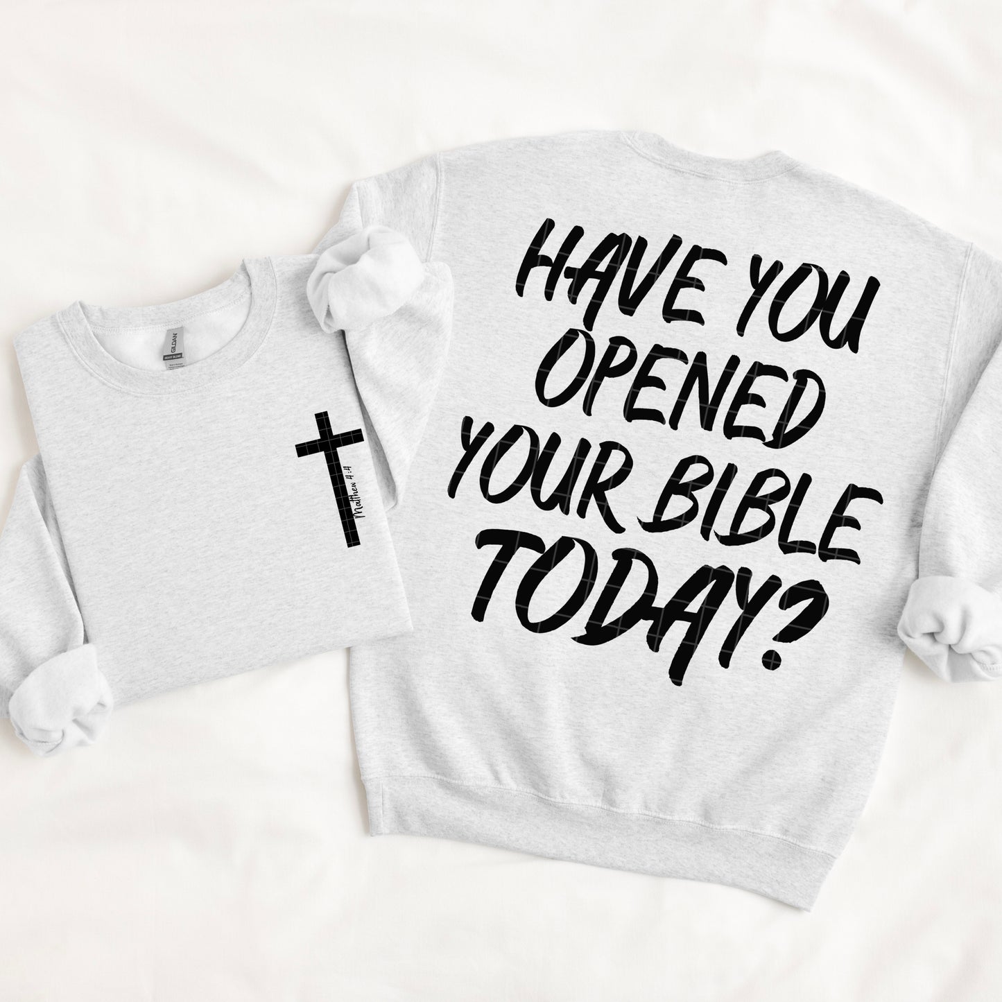 Have you opened your bible(front and back included) -DTF&UV