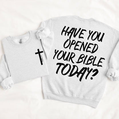 Have you opened your bible(front and back included) -DTF&UV