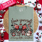 Have yourself a merry little Christmas vintage bow-DTF