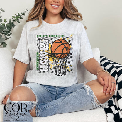 Basketball Mascots(DROPDOWN- ALL IN THIS LISTING)-DTF