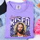He Is Risen Vintage Retro -DTF