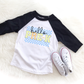 Hello Pre-K Blue Checkered-DTF