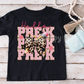 Hello Pre K pencil leopard bow-DTF