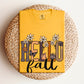 Hello fall doodle florals-DTF&UV