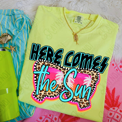 Here comes the sun-DTF&UV