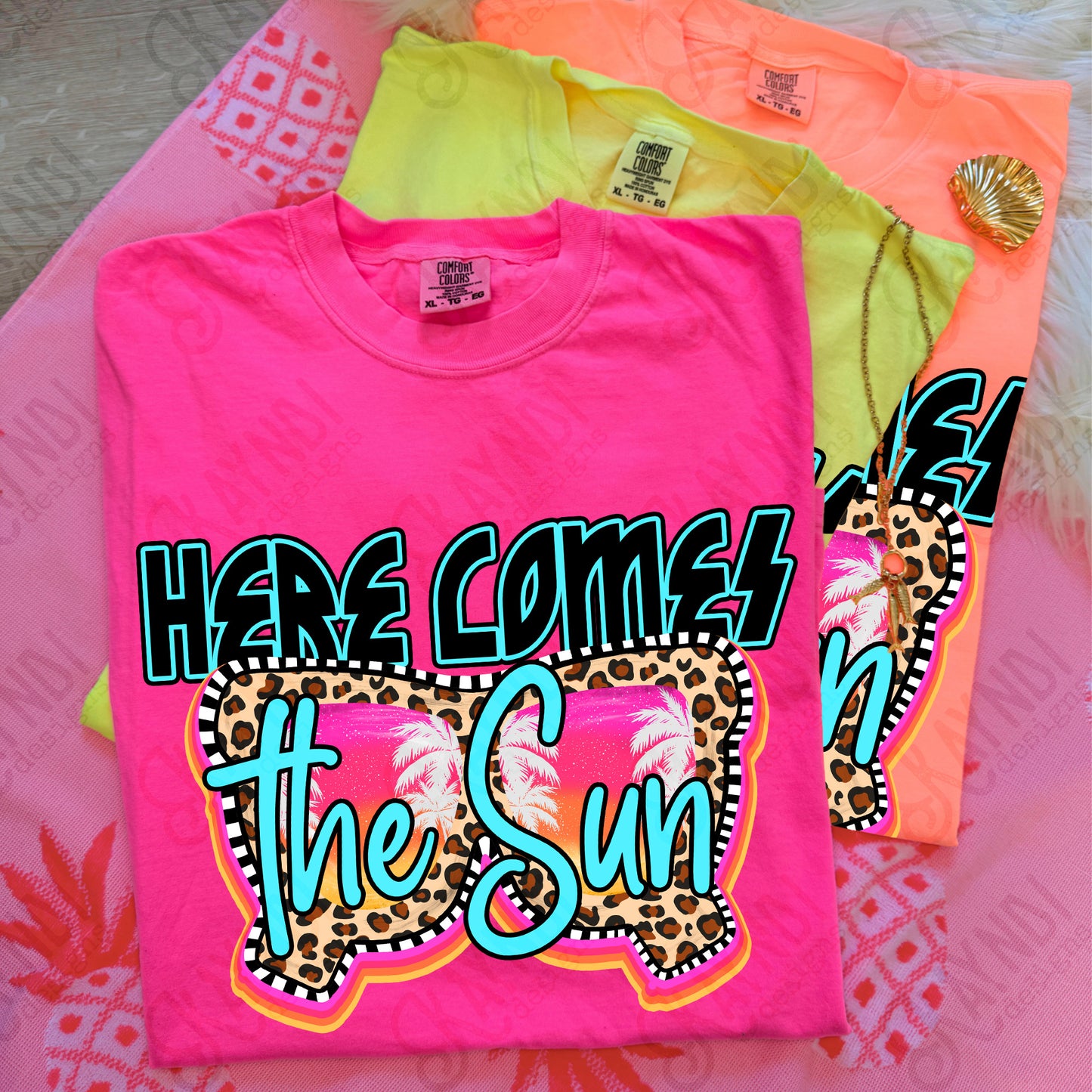 Here comes the sun-DTF&UV