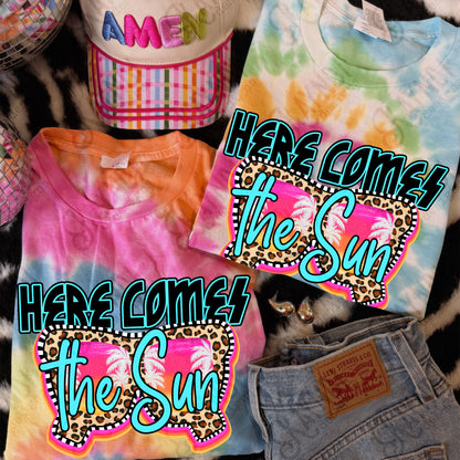 Here comes the sun-DTF&UV