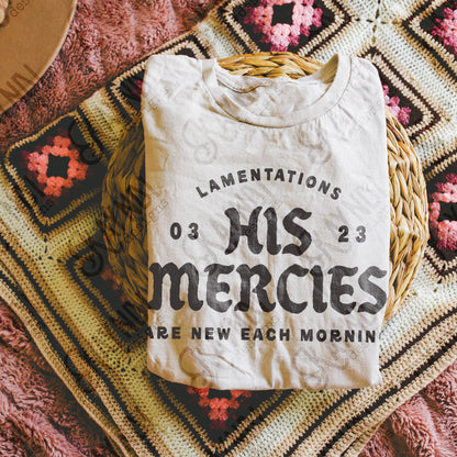 His Mercies-DTF&UV