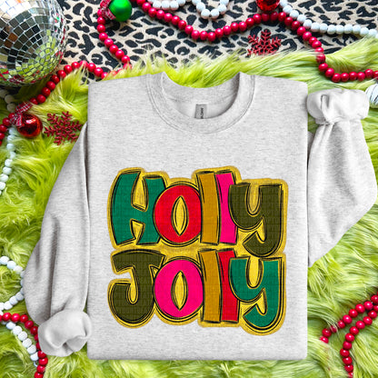 holly jolly-DTF