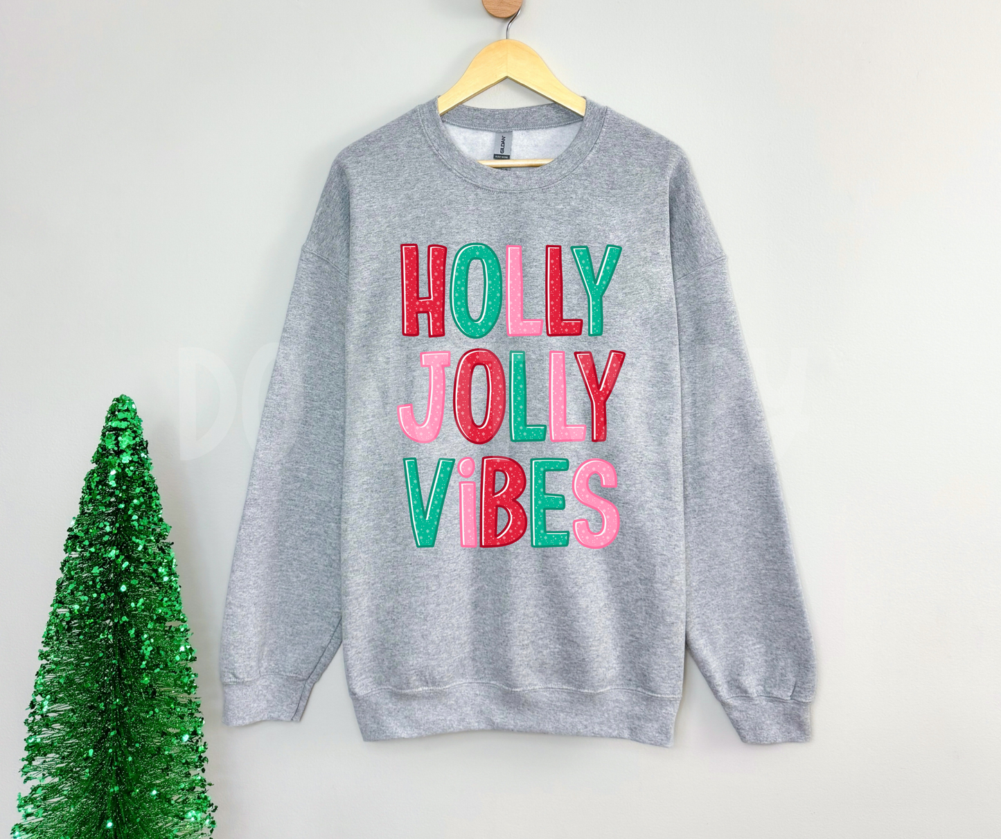 Holly Jolly Vibes-DTF