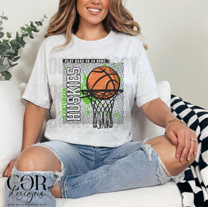 Basketball Mascots(DROPDOWN- ALL IN THIS LISTING)-DTF
