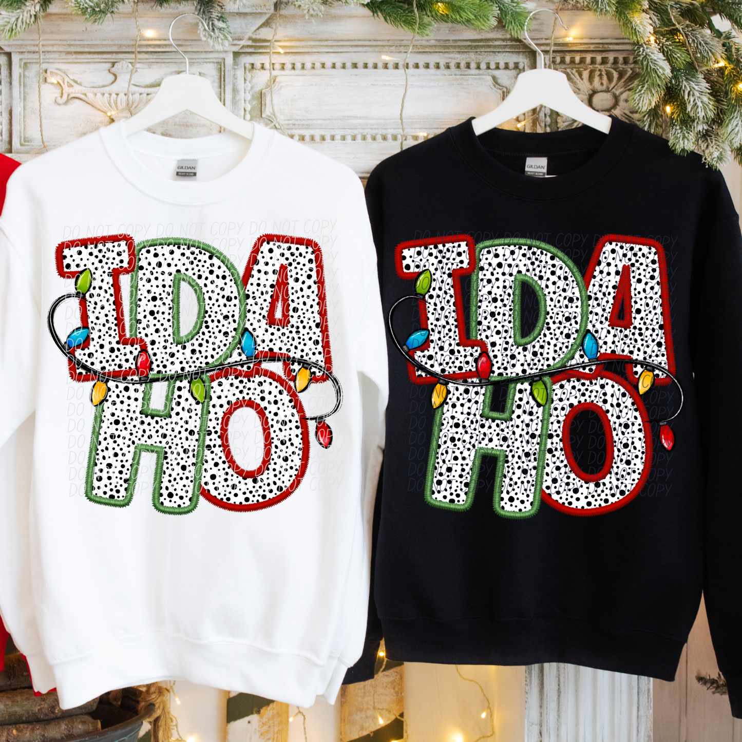 Dot Christmas STATES (dropdown)-DTF&UV