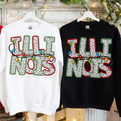 Dot Christmas STATES (dropdown)-DTF&UV