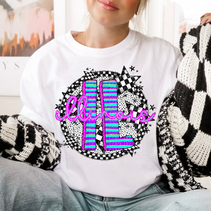 Spring STATES stripes (Dropdown)-DTF