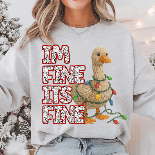 IM FINE GOOSE-DTF&UV