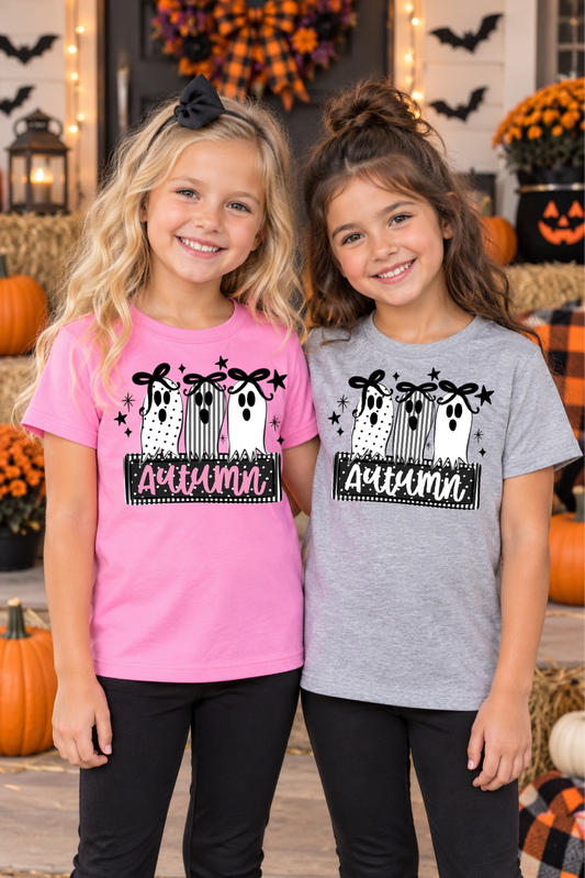 Ghost trio custom  Halloween- DTF