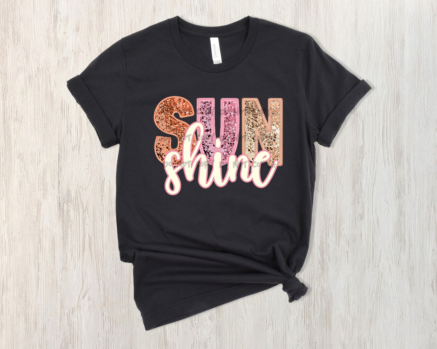 Sunshine sequin-DTF